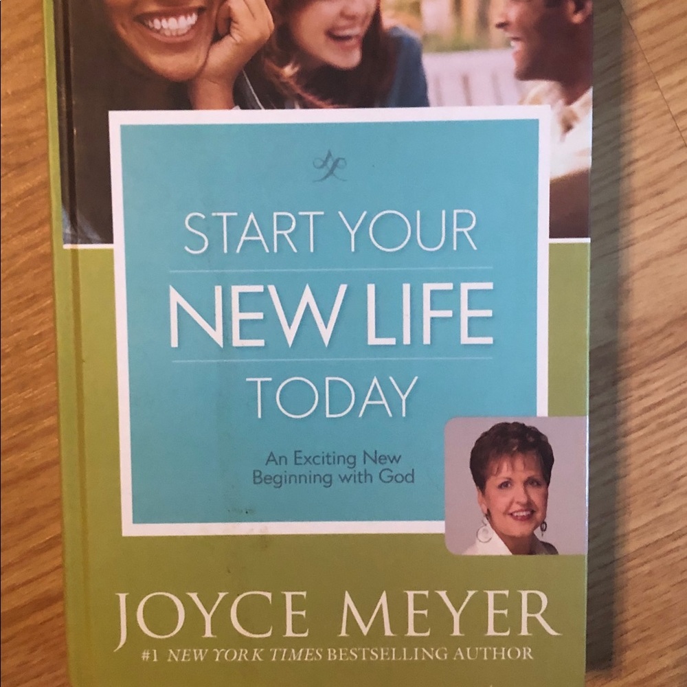 JOYCE MEYER BOOK - start your new life today NEW